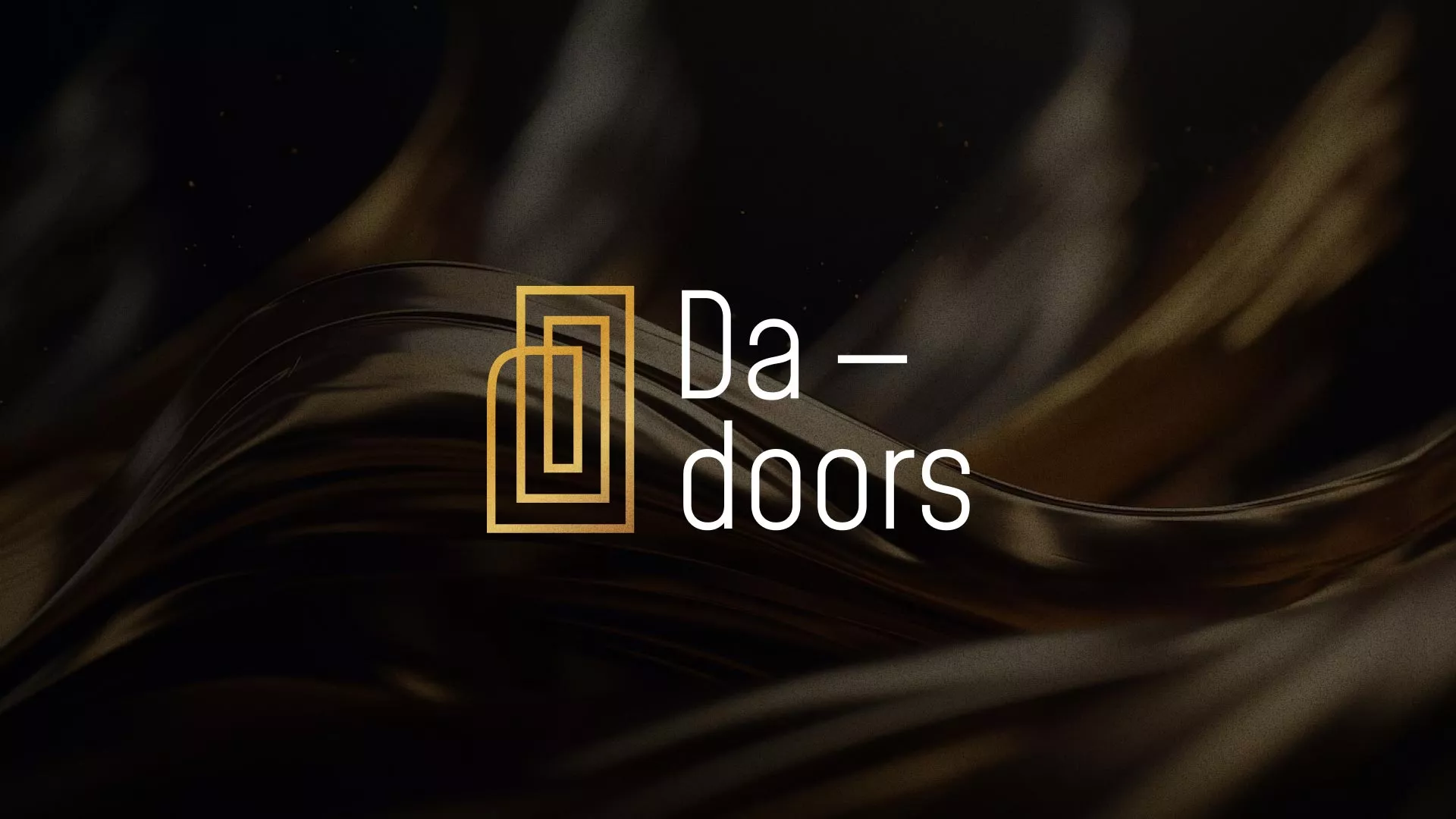 Разработка логотипа для компании «DA-DOORS» в Кисловодске